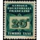 a.e.f. T 001/011 ** - Colonies Françaises - Afrique Equatoriale Française - AEF - Taxe - A.GERBER PHILATELIE - Timbre