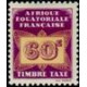 a.e.f. T 001/011 * - Colonies Françaises - Afrique Equatoriale Française - AEF - Taxe - A.GERBER PHILATELIE - Timbre