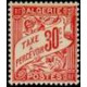 alg T 001A/011 * - Colonies Françaises - Algérie - Taxe - A.GERBER PHILATELIE - Timbre