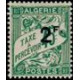alg T 012/014 * - Colonies Françaises - Algérie - Taxe - A.GERBER PHILATELIE - Timbre
