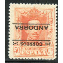 Lot n°11- 9a-**-Surcharge renversée 