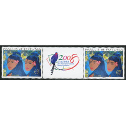 Lot n°68- 693-**-Paire avec vignette 