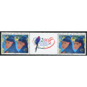 Lot n°68- 693-**-Paire avec vignette 