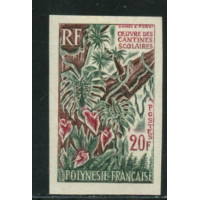 Lot n°9- 35-**-Non dentelé - Timbre de Polynésie Française - Variétés - Philatélie - A.GERBER PHILATELIE