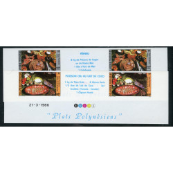 Lot n°33- 261A/62A-**-Paires avec vignette- Non dentelées 