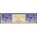 Lot n°47- 601A-**-Paire avec vignette 