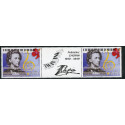 Lot n°49- 603-**-Paire avec vignette 
