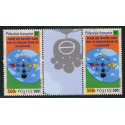 Lot n°53- 651-**-Paire avec vignette 