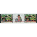 Lot n°57- 739-**-Paire avec vignette 