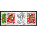 Lot n°61- 840/41-**-Paires avec vignette 