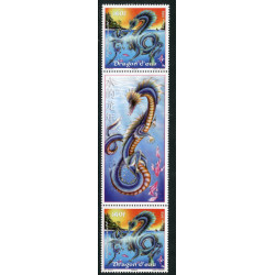 Lot n°65- 978-**-Paire avec vignette 