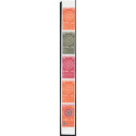 Lot n°81- PA63-**-Essais de couleurs - Bande de 5 - Non dentelés 