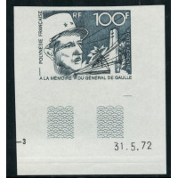 Lot n°83- PA70-**-Non dentelé - Timbre de Polynésie Française - Variétés - Philatélie - A.GERBER PHILATELIE