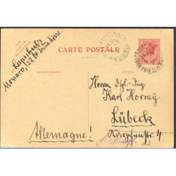 N°32 - CP 14a - Obl - Oblitération pour l'étranger 