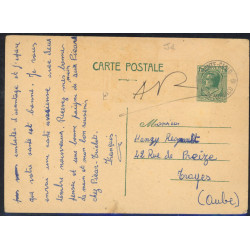 N°42 - CP 22 - Obl - Pour la France