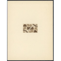 Lot N° EPCDS 1 - 242 - Epreuve en maron avec cachet à sec
