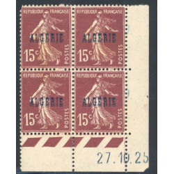 Lot : ALG015- N°12 - **/* - 27.10.25