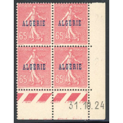 Lot : ALG032- N°25 - ** - 31.10.24
