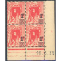 Lot : ALG161- N°158 - ** - 16.3.39