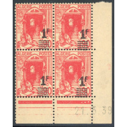 Lot : ALG165- N°158 - ** - 21.3.39