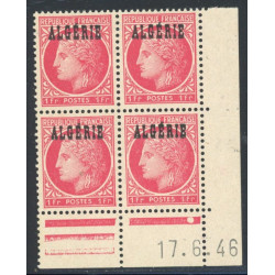 Lot : ALG317- N°228 - ** - 17.6.46