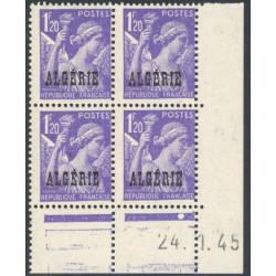 Lot : ALG328- N°232 - ** - 24.1.45