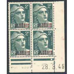 Lot : ALG346- N°237 - ** - 28.3.45