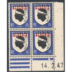 Lot : ALG354- N°243 - ** - 14.2.47
