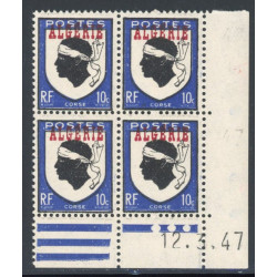Lot : ALG356- N°243 - ** - 12.3.47