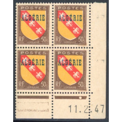 Lot : ALG358- N°244 - **/* - 11.2.47