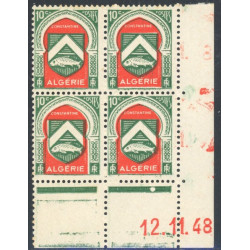 Lot : ALG378- N°254 - ** - 12.11.48