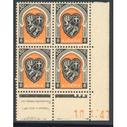 Lot : ALG381- N°255 - ** - 10.4.47
