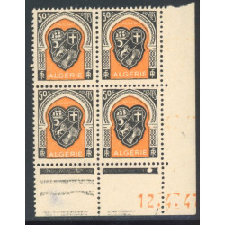 Lot : ALG382- N°255 - ** - 12.4.47