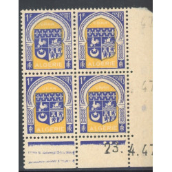 Lot : ALG385- N°256 - **/* - 23.4.47
