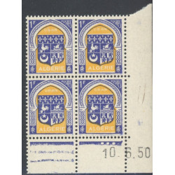 Lot : ALG388- N°256 - ** - 10.6.50
