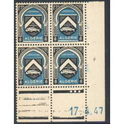 Lot : ALG391- N°257 - ** - 17.4.47