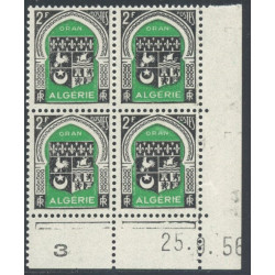 Lot : ALG402- N°259 - ** - 25.9.56