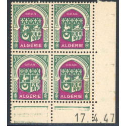Lot : ALG411- N°262 - ** - 17.4.27