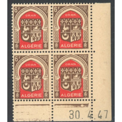 Lot : ALG424- N°265 - **/* - 30.4.47
