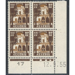 Lot : ALG555- N°313A - ** - 12.9.55