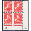 Lot : ALG652- N°340A - ** - 16.7.57