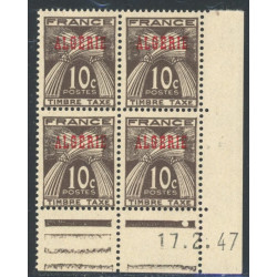 Lot : ALG713- N°TA 33 - ** - 17.2.47