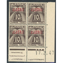 Lot : ALG714- N°TA 33 - ** - 17.2.47