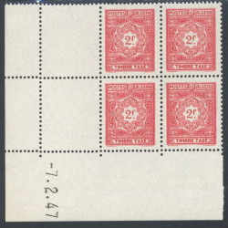 Lot : ALG725- N°TA 39 - ** - -7.2.47