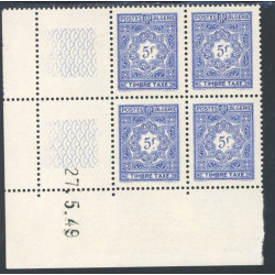 Lot : ALG729- N°TA 41 - ** - 27.5.49