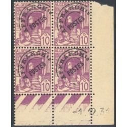 Lot : ALG743- N°PR 9 - ** - -1.12.31
