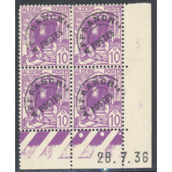 Lot : ALG749- N°PR 9 - **/* - 28.7.36