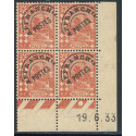 Lot : ALG750- N°PR 10 - ** - 19.6.33