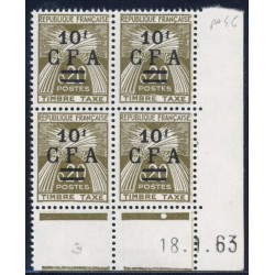 Lot : REU100- N°TA 46 - ** - 18.1.63