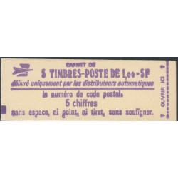 France - Carnet d'usage courant 1972 - C1a